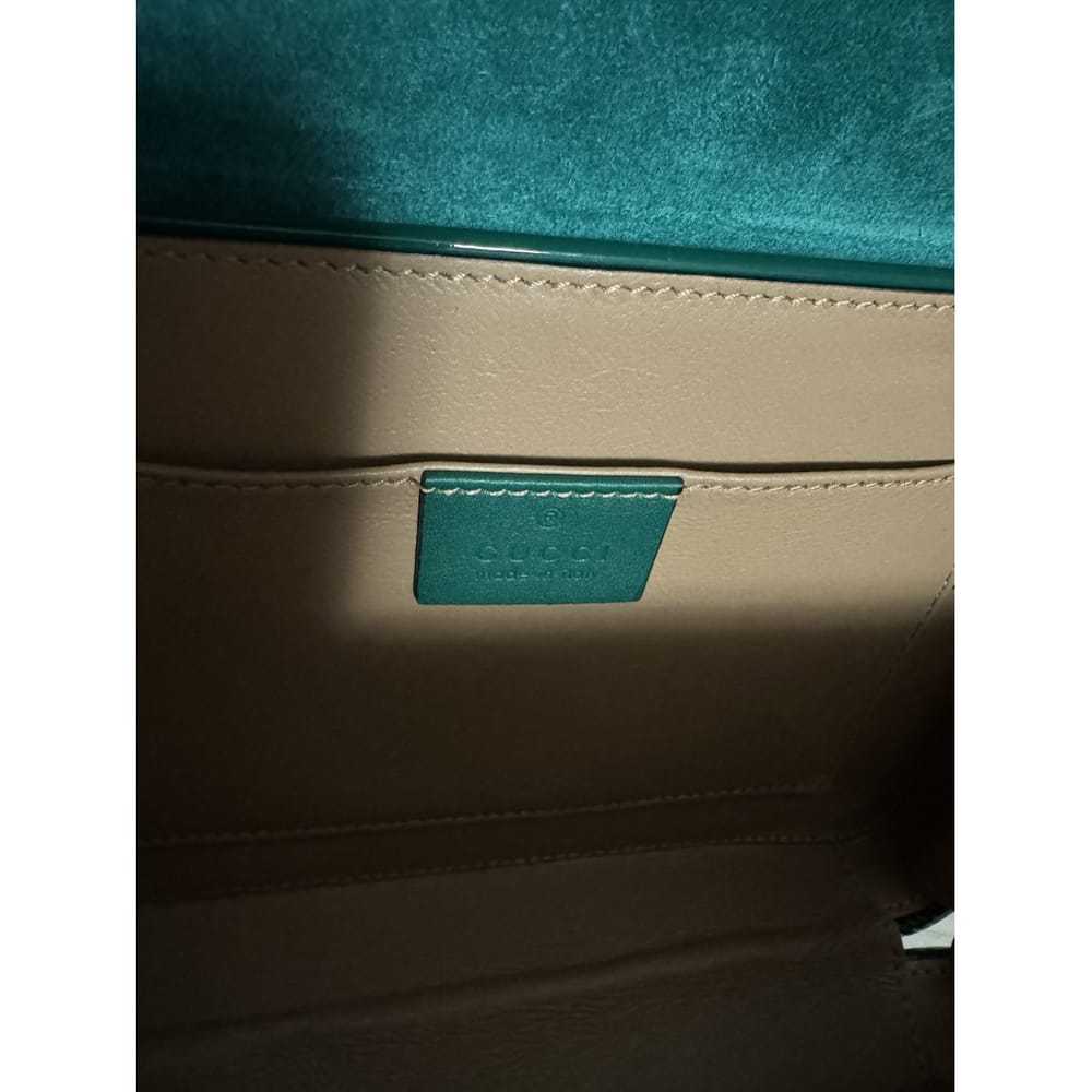 Gucci Sylvie 1969 patent leather handbag - image 6