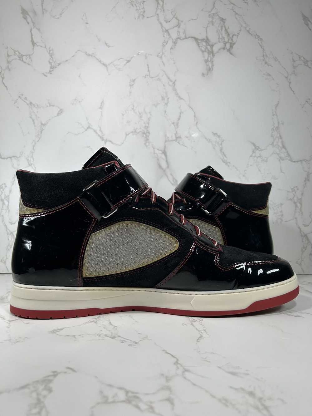 Bally × Designer Bally, black patent leather and … - image 3