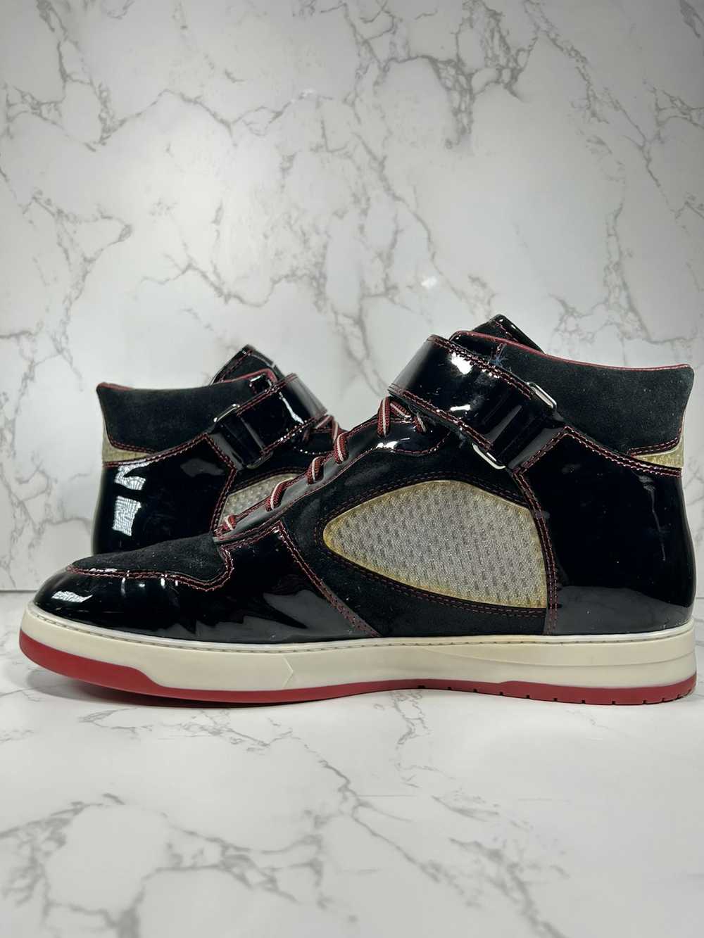 Bally × Designer Bally, black patent leather and … - image 4