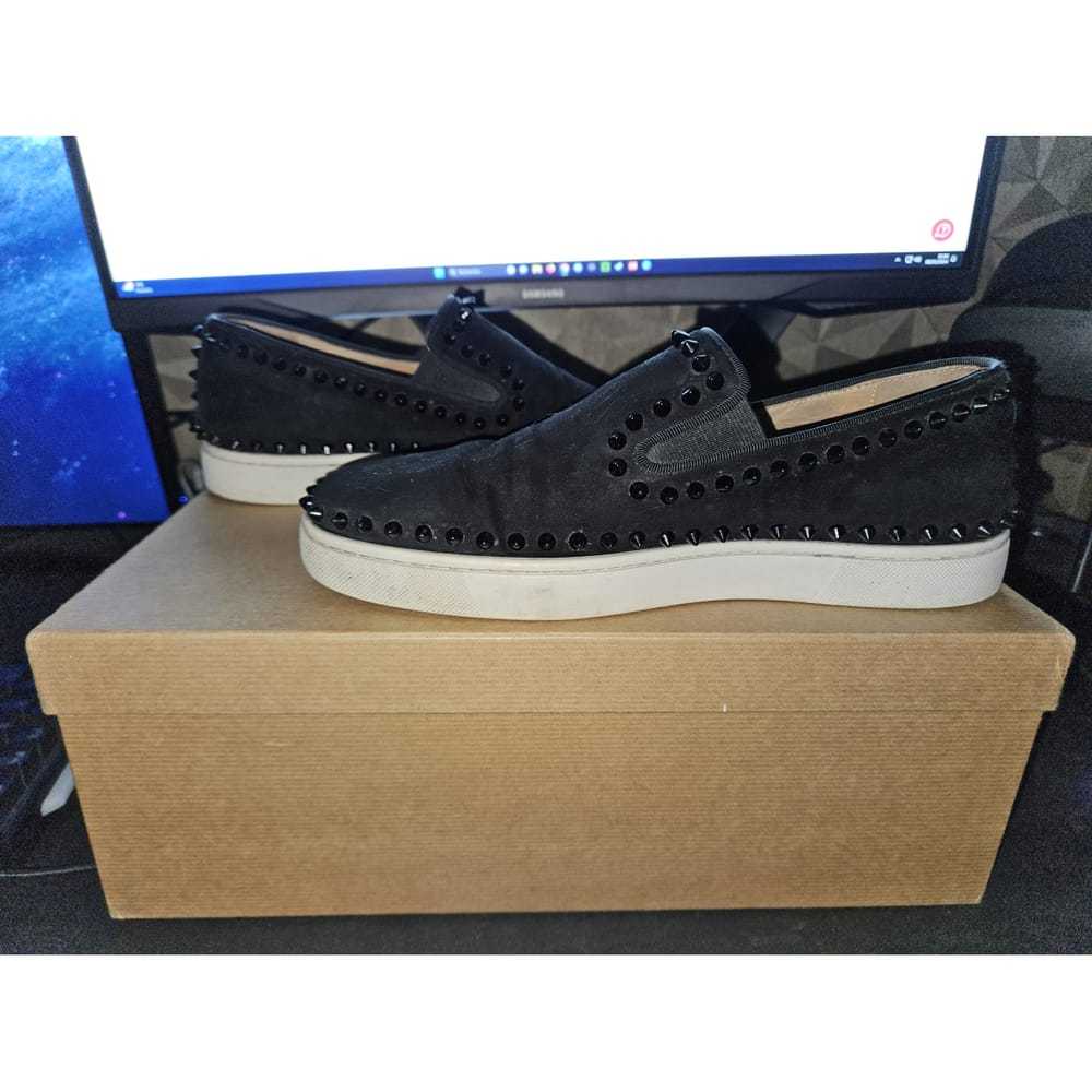 Christian Louboutin Pik Boat low trainers - image 2