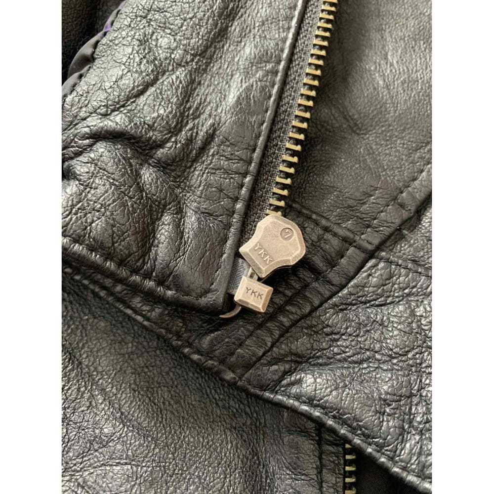 ED Hardy Leather biker jacket - image 6