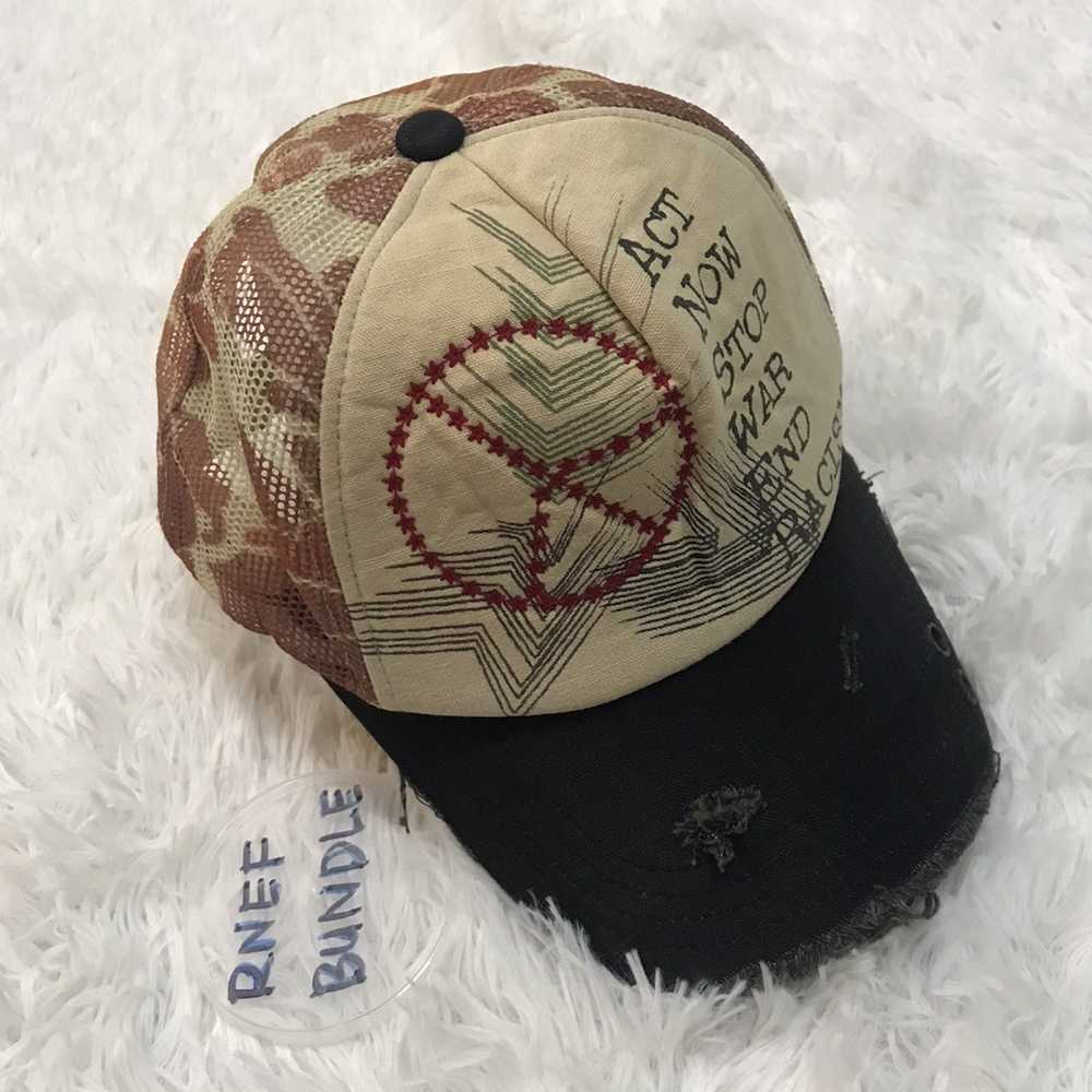 Hat × Trucker Hat Free Shipping Peace Act Now Sto… - image 6