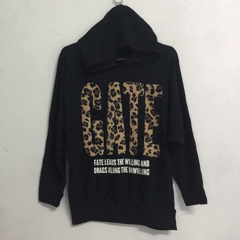 Streetwear Black Gate hoodie sweatshirt - image 2