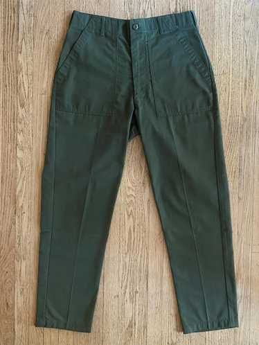 Vintage Fatigue Army Green Pants