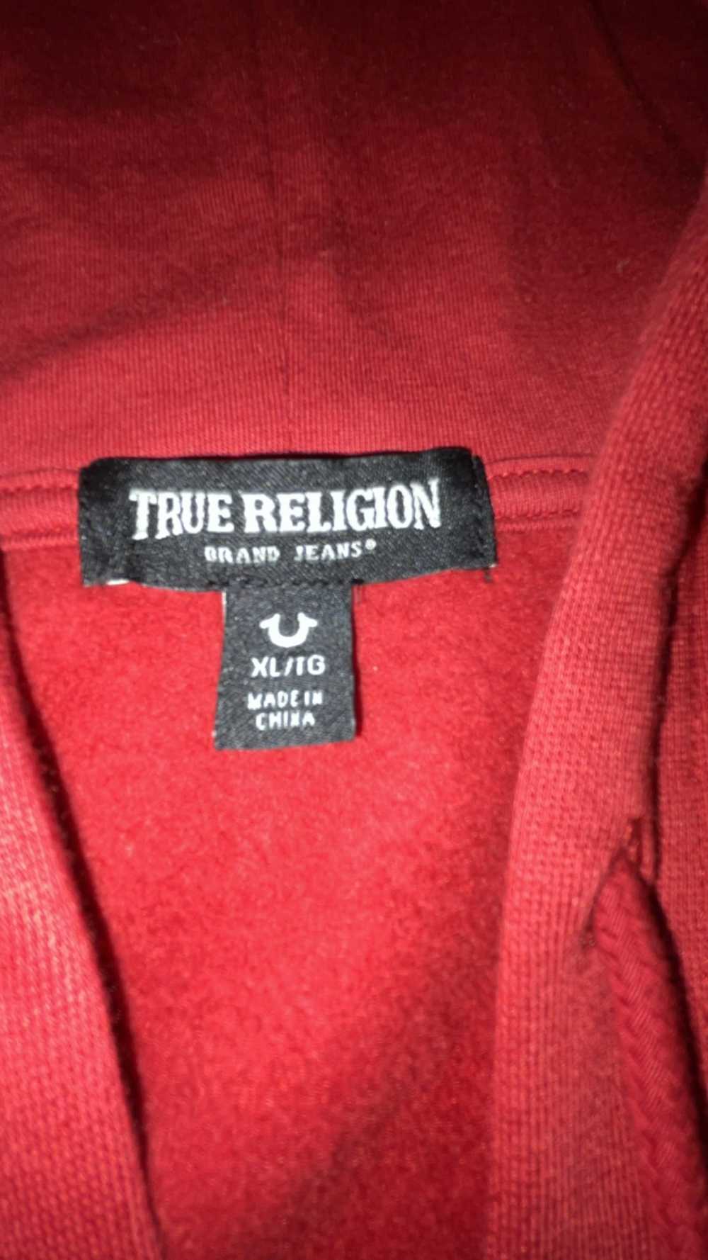 True Religion Red True Religion zip up - image 3
