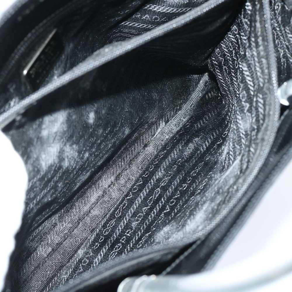 Prada PRADA Hand Bag Patent leather Black Clear A… - image 10