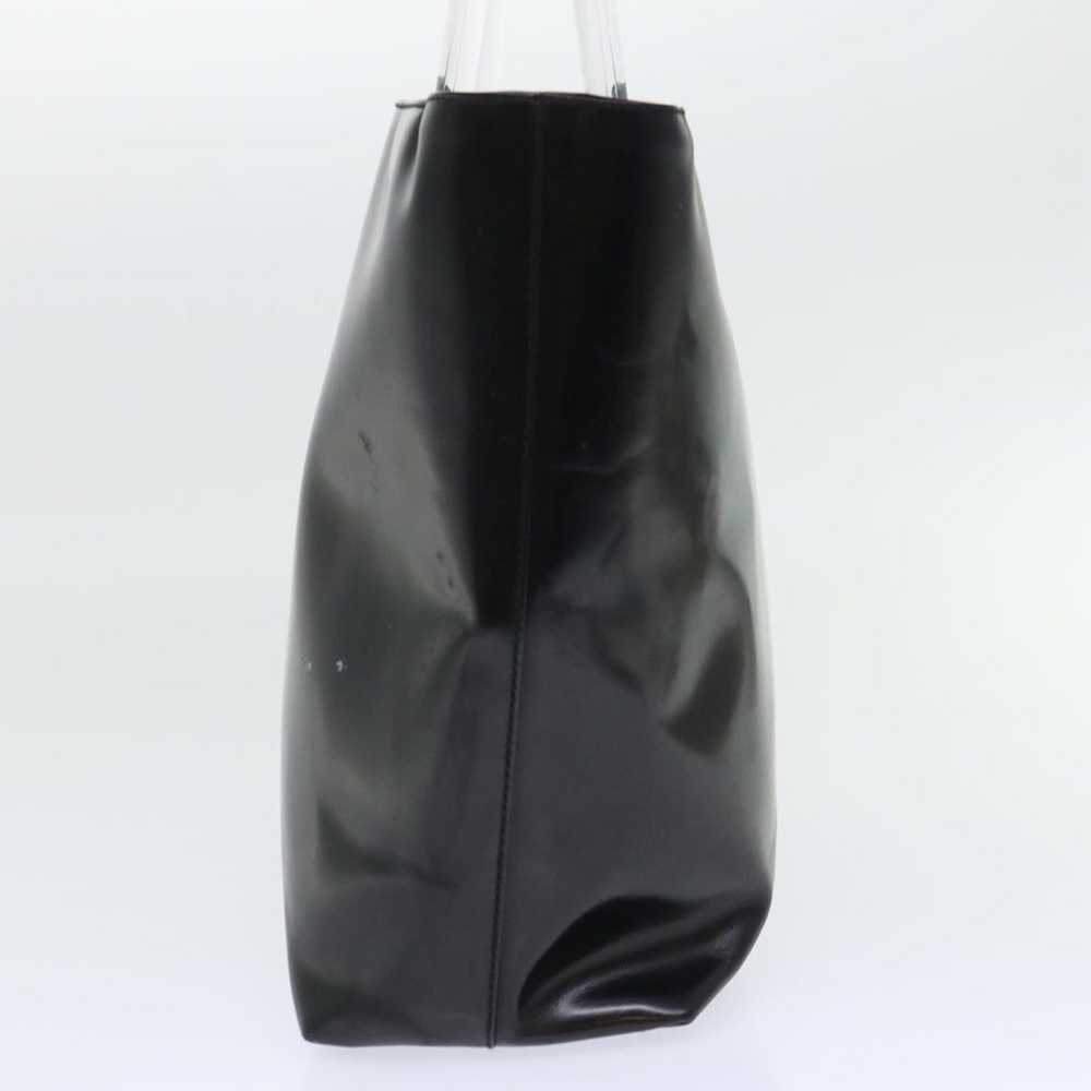 Prada PRADA Hand Bag Patent leather Black Clear A… - image 4