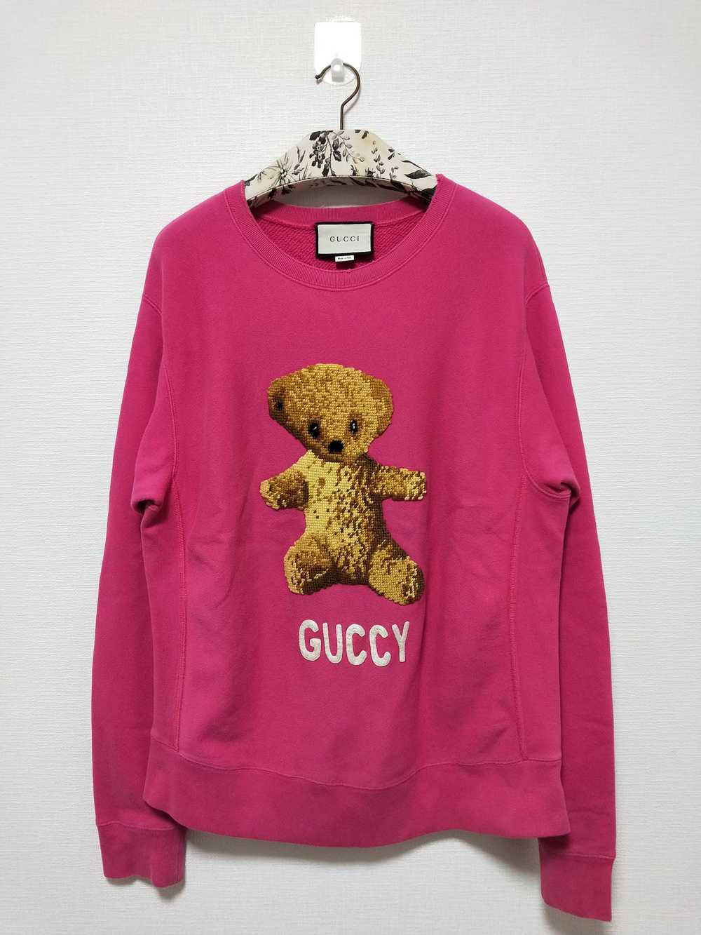 Gucci 'Guccy' Teddy Bear Sweatshirt - image 1