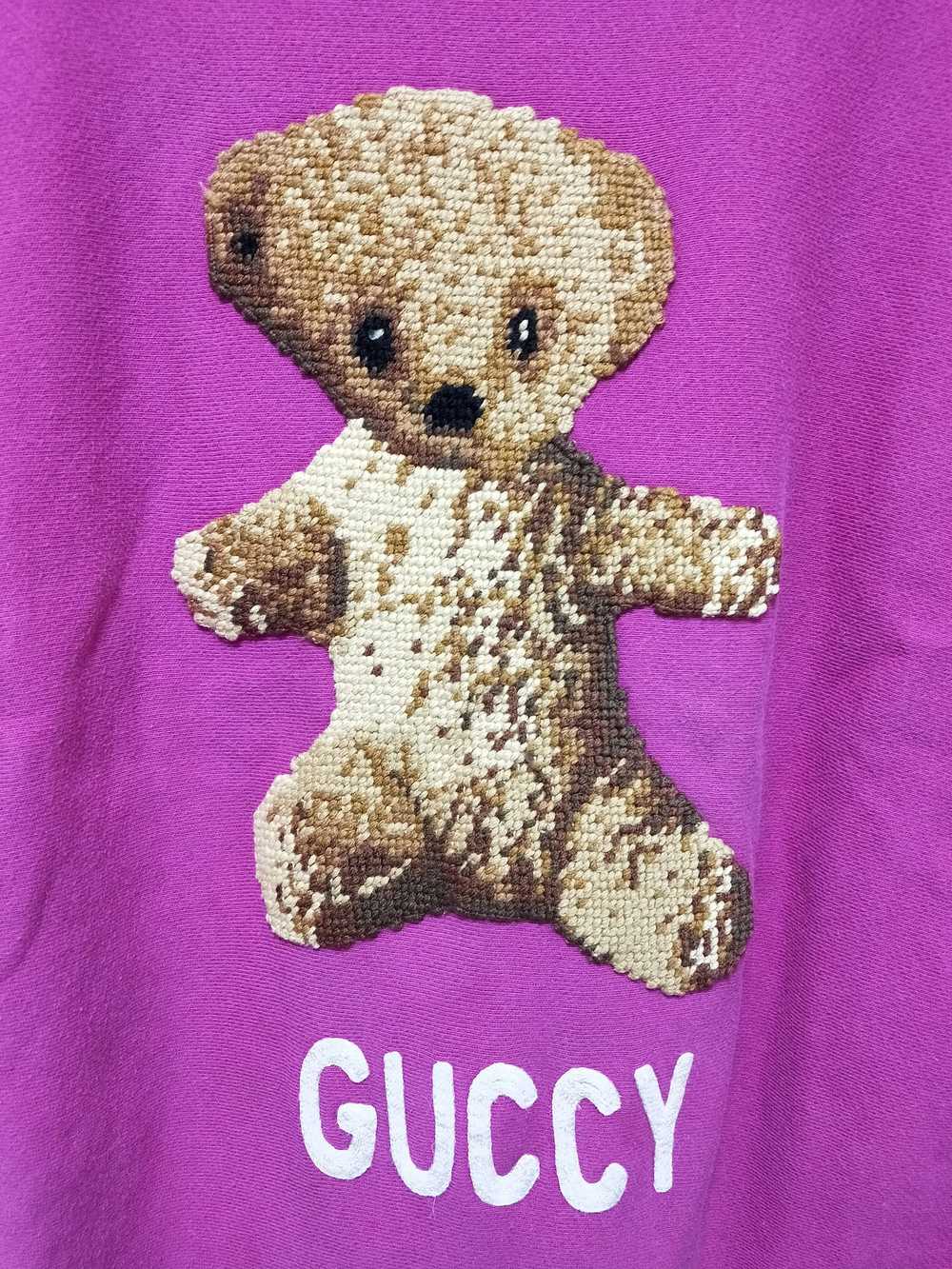 Gucci 'Guccy' Teddy Bear Sweatshirt - image 2