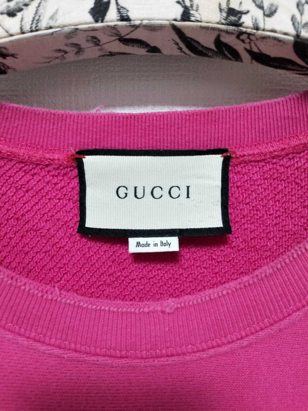 Gucci 'Guccy' Teddy Bear Sweatshirt - image 5