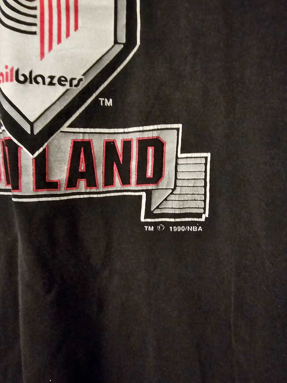 Logo 7 Portland Trailblazers 1990 - image 2