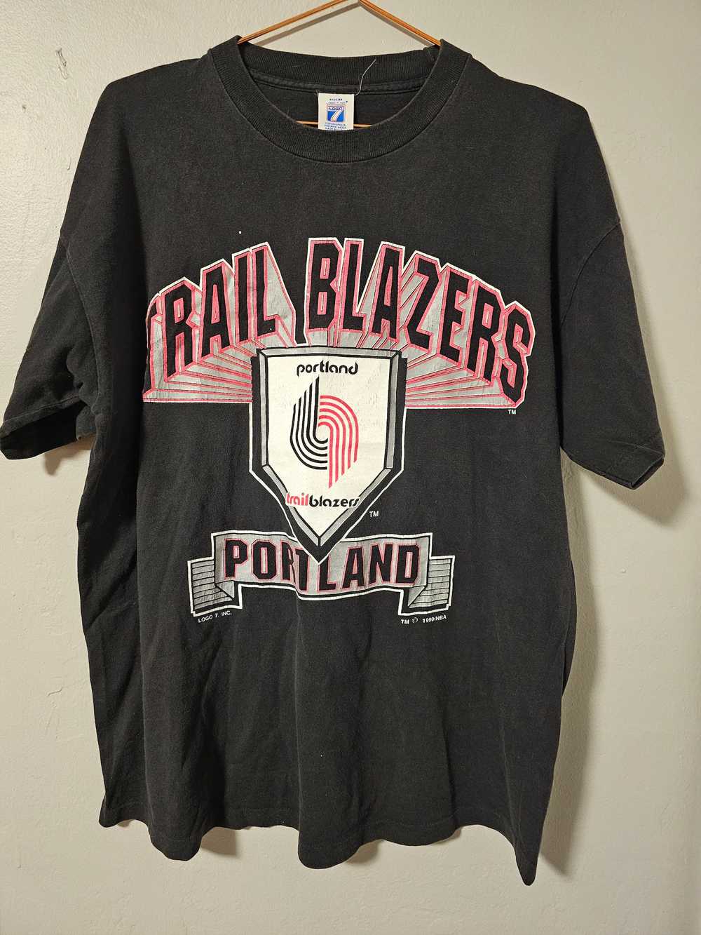 Logo 7 Portland Trailblazers 1990 - image 5