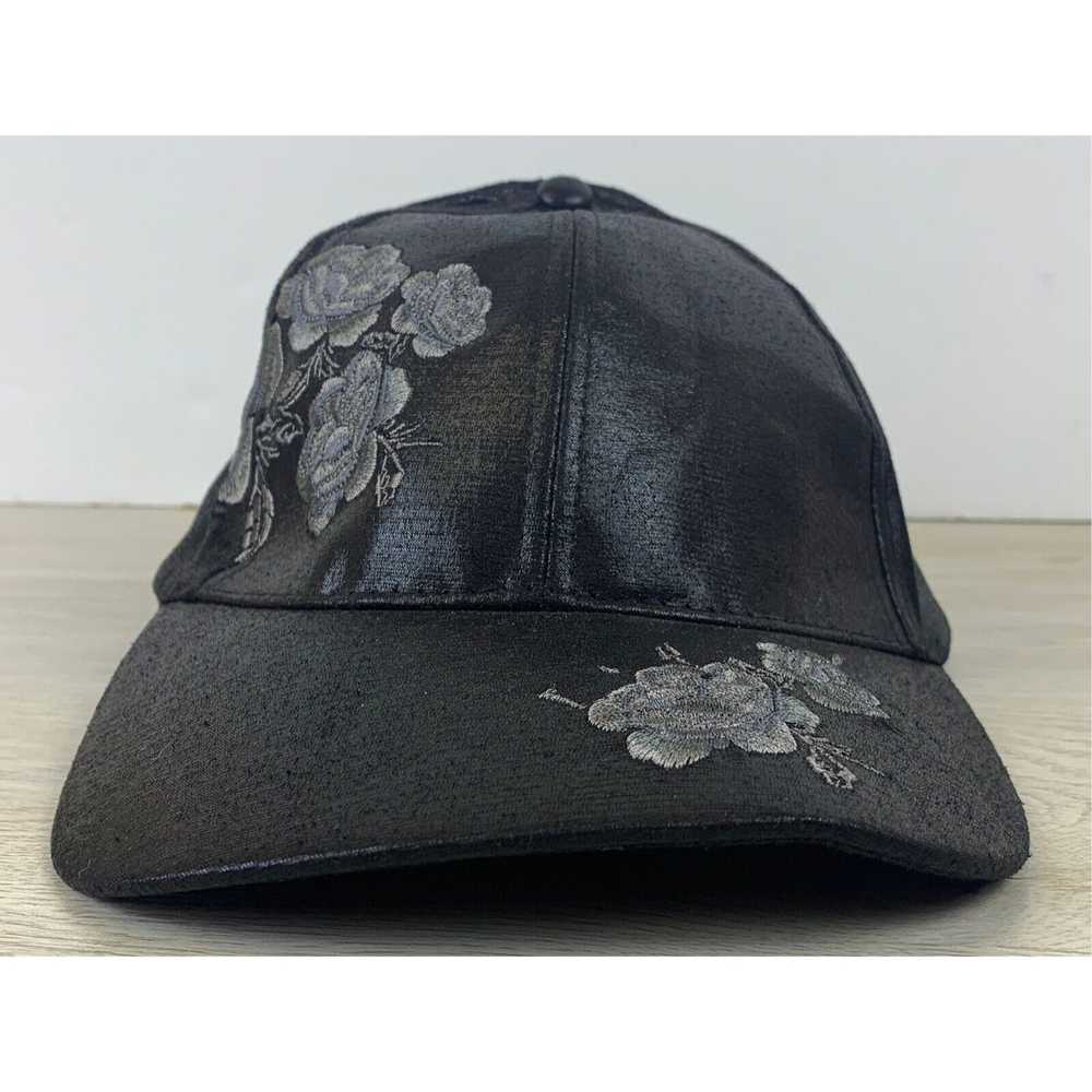 Other Roses Hat Black Hat Adjustable Hat Adult Bl… - image 1