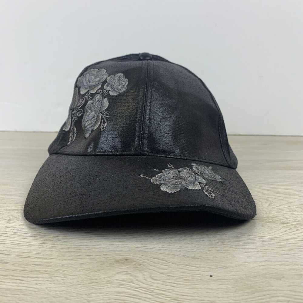 Other Roses Hat Black Hat Adjustable Hat Adult Bl… - image 2