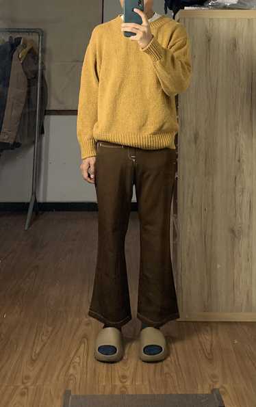 Junya Watanabe 90s Wool Contrast Stitched Cropped 