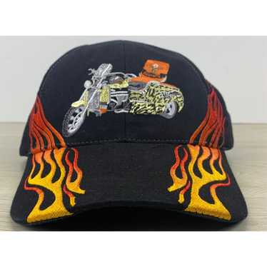 Other Motorcycle Hat Fire Bike Hat Black Hat Adju… - image 1