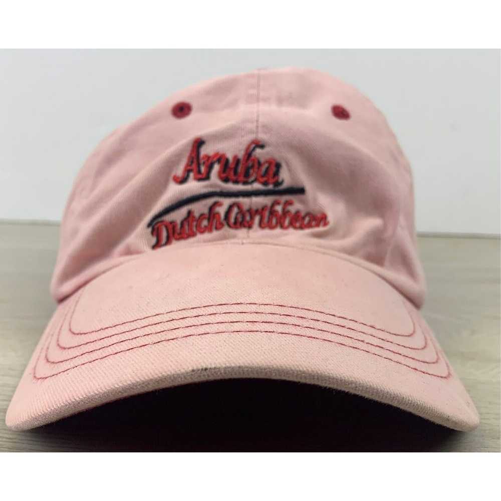 Other Aruba Dutch Caribbean Hat Pink Hat Adjustab… - image 1