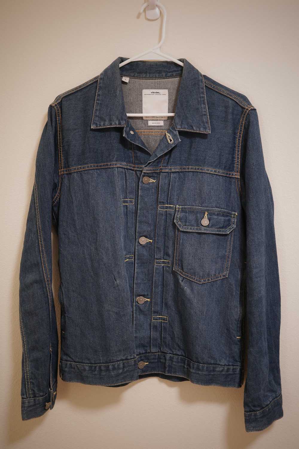 Visvim Visvim SOCIAL SCULPTURE 102 Denim Jacket One Wash SS13