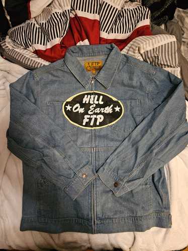 Fuck The Population FTP hell on earth denim
