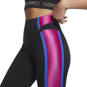 Nike Yoga Dri-Fit High Waisted 7/8 Metallic Trim Leggings DD5772
