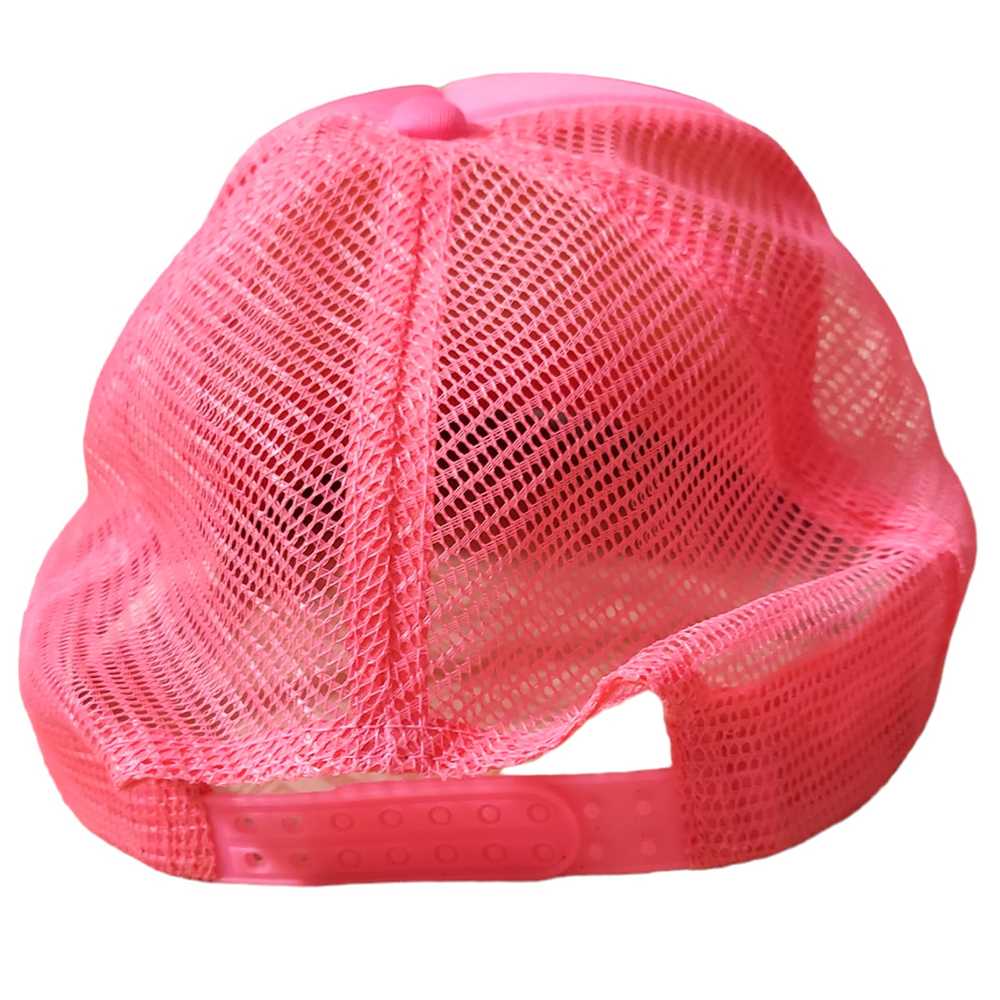 Cobra Snapback Trucker Hat Pink "Party" Mesh Cap … - image 2
