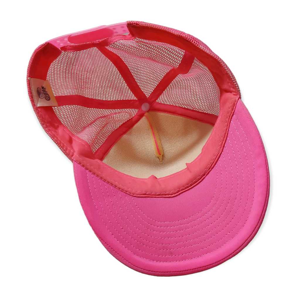 Cobra Snapback Trucker Hat Pink "Party" Mesh Cap … - image 3