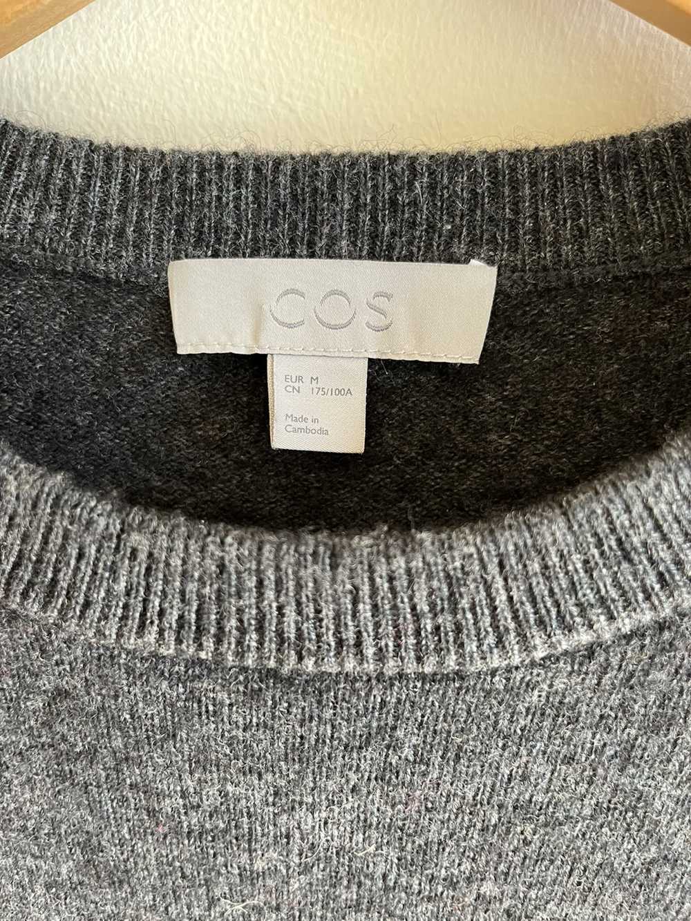 Cos Wool Sweater from COS Black Gray Minimal Our … - image 3