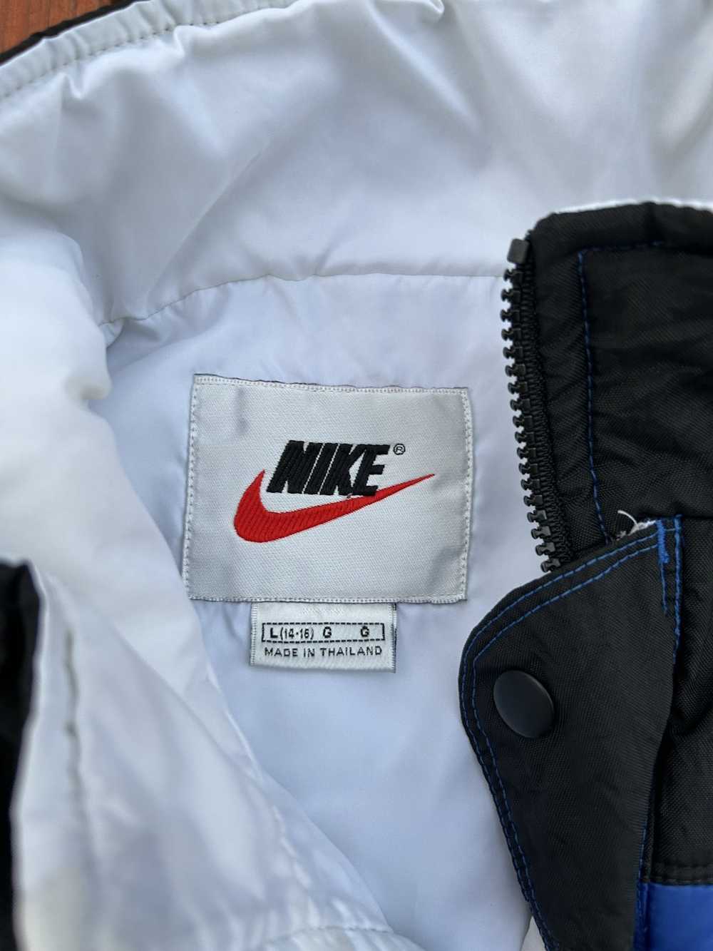 Nike × Streetwear × Vintage Vintage 90s Nike Blue… - image 3