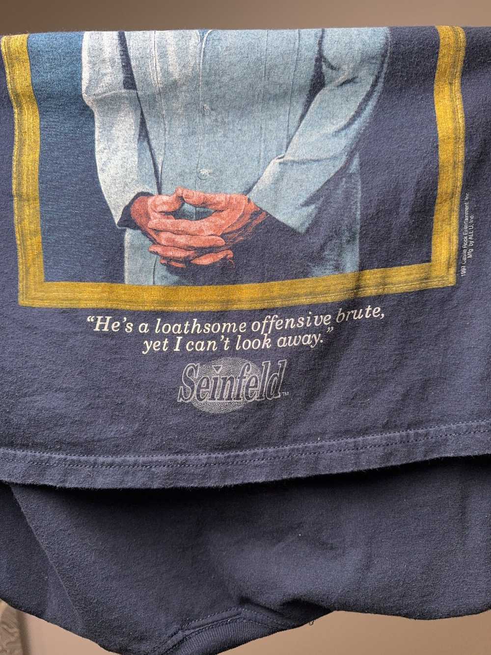 Rare × Seinfeld × Vintage Kramer Portrait Shirt - image 4