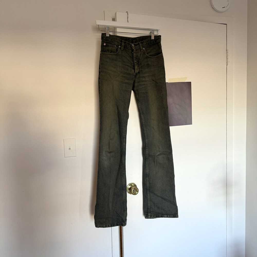 Helmut Lang Classic cut vintage stained denim - image 1