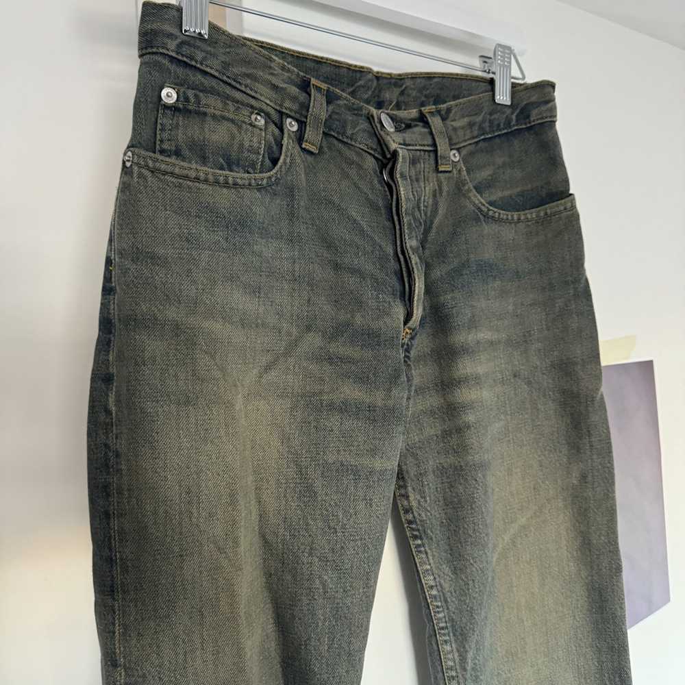 Helmut Lang Classic cut vintage stained denim - image 2