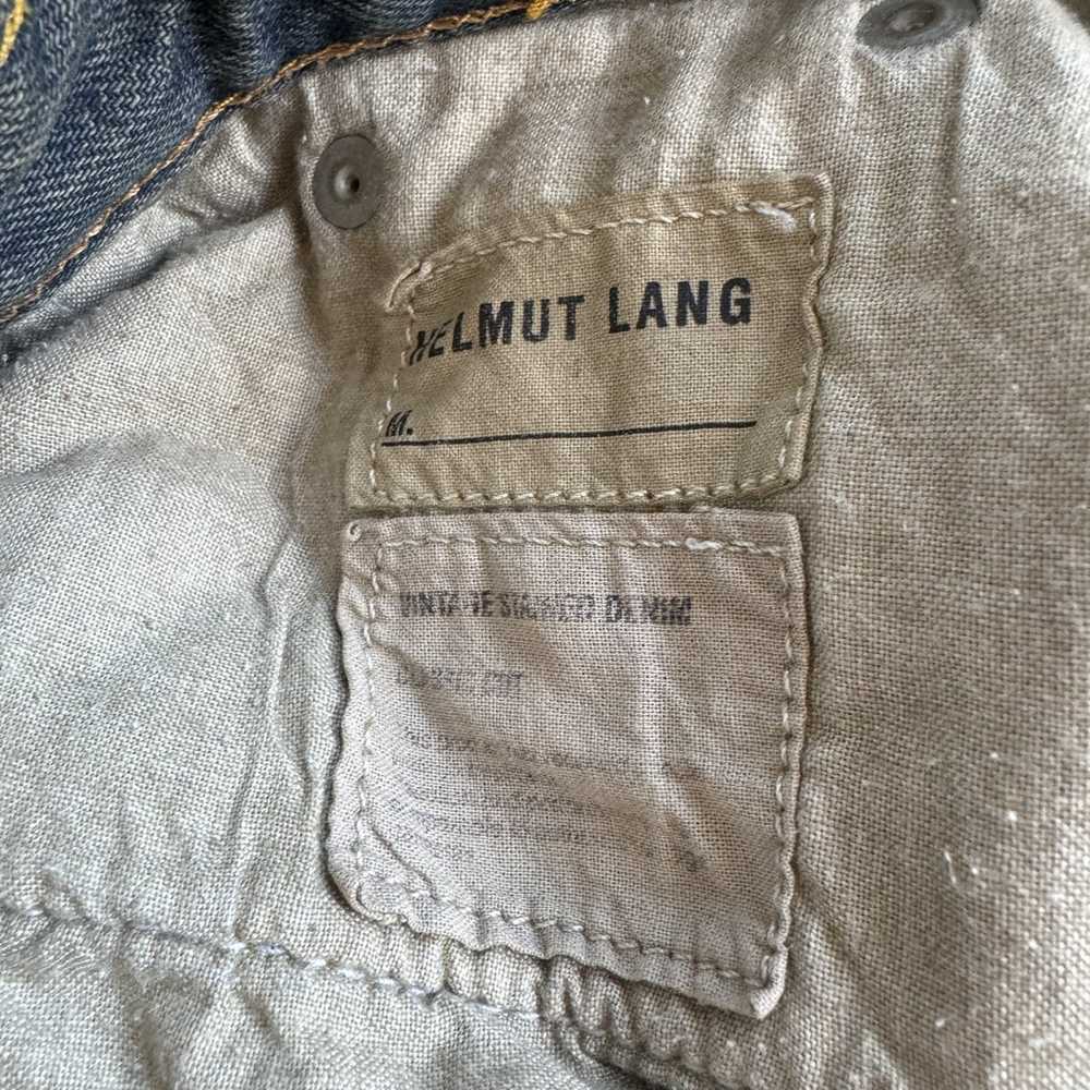 Helmut Lang Classic cut vintage stained denim - image 3