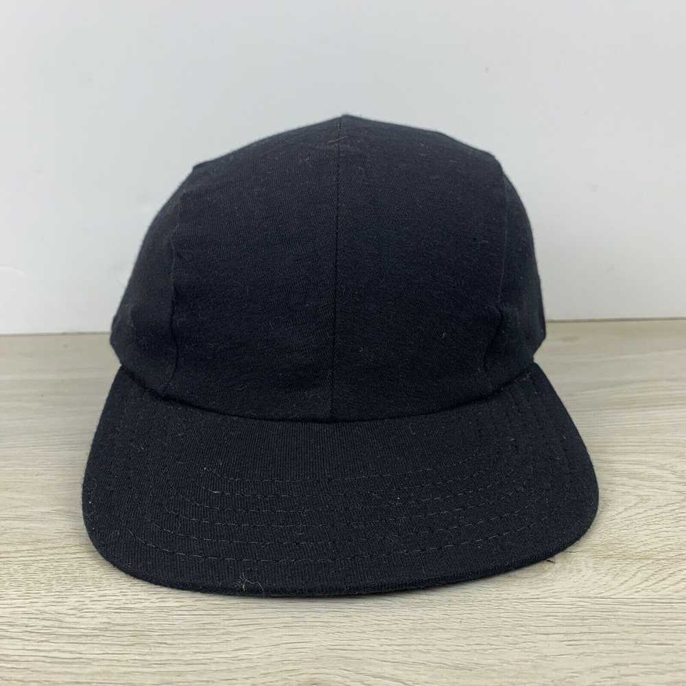 Other Plain Hat Black Hat Adjustable Hat Adult Bl… - image 2