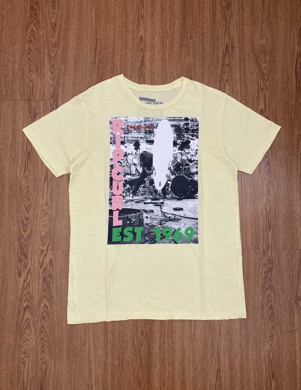 Band Tees × Rip Curl × Very Rare RARE!!! Rip curl… - image 1