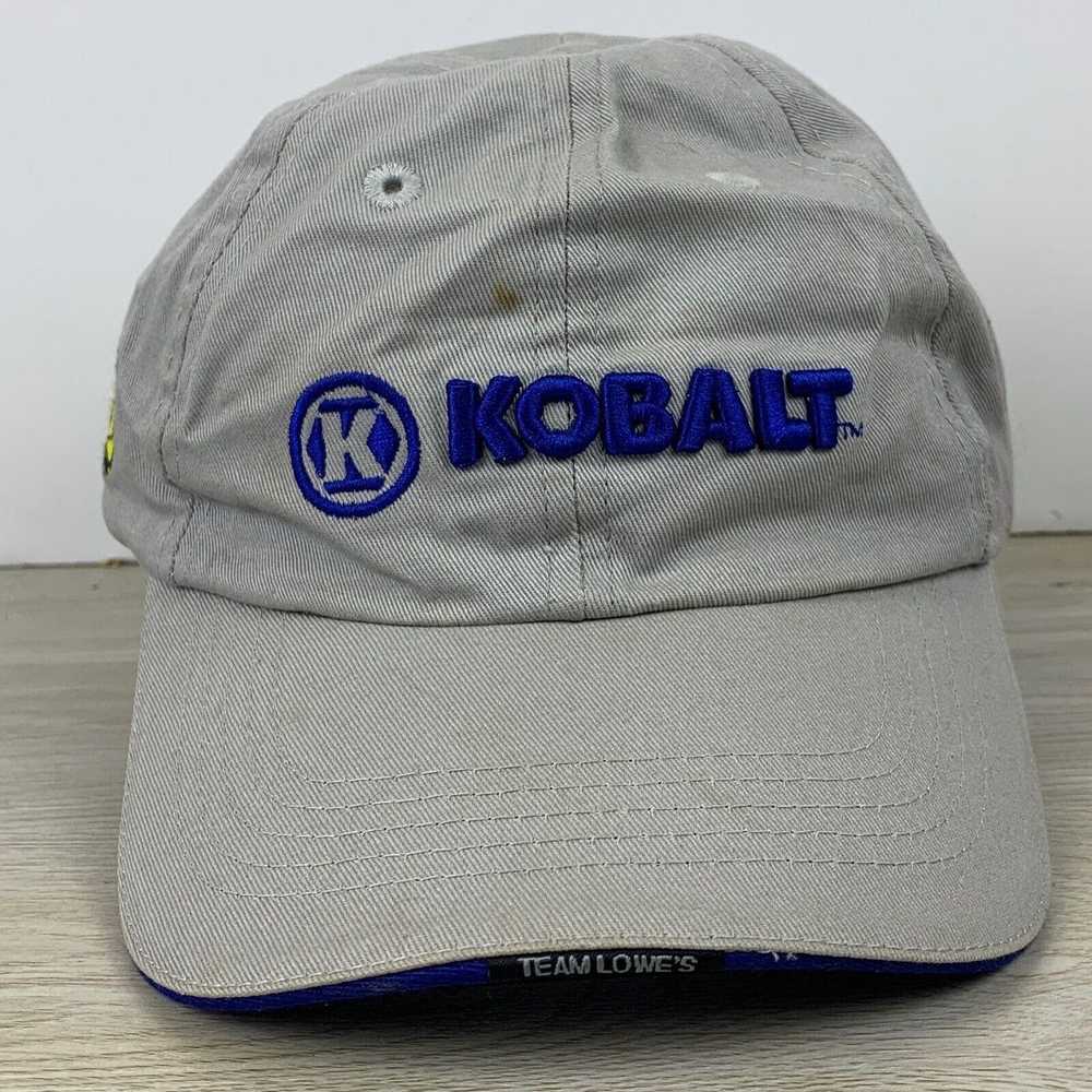 Other Kobalt Gray Hat NASCAR 48 Adjustable Hat Ad… - image 1