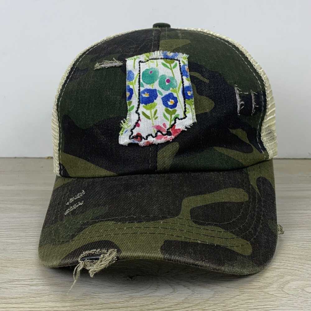 Other Indiana Hat Green Camo Adjustable Hat Adult… - image 1