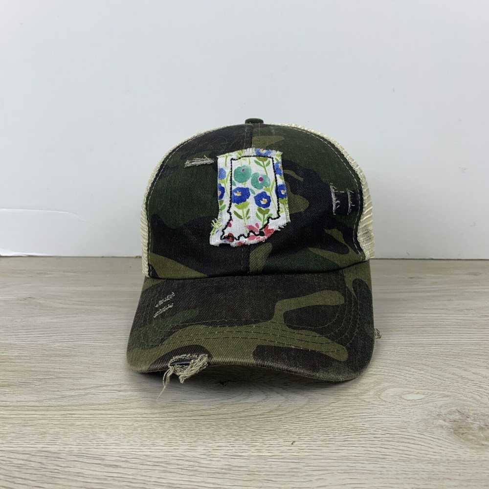 Other Indiana Hat Green Camo Adjustable Hat Adult… - image 2