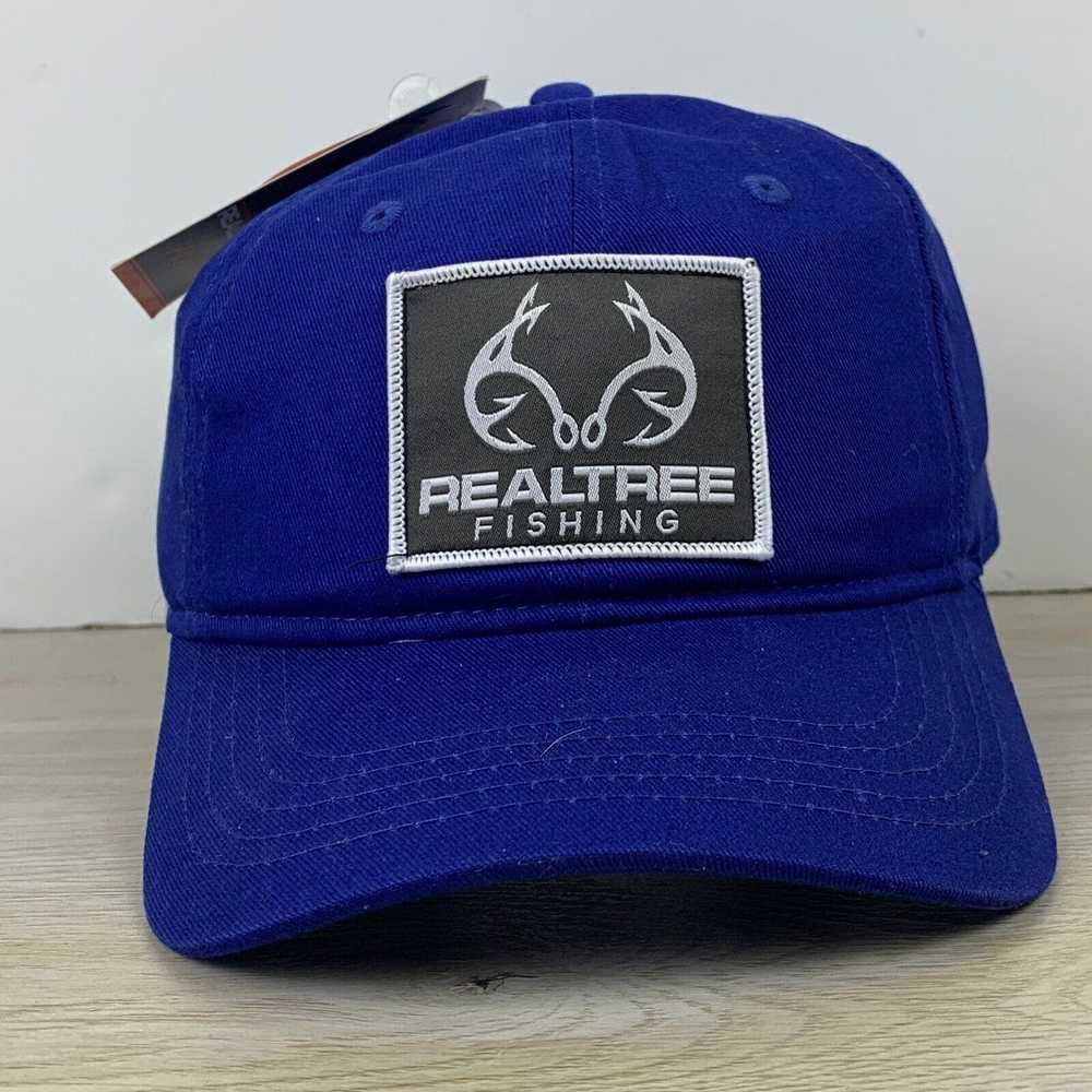 Other RealTree Fishing Hat Blue Adjustable Hat Ad… - image 1