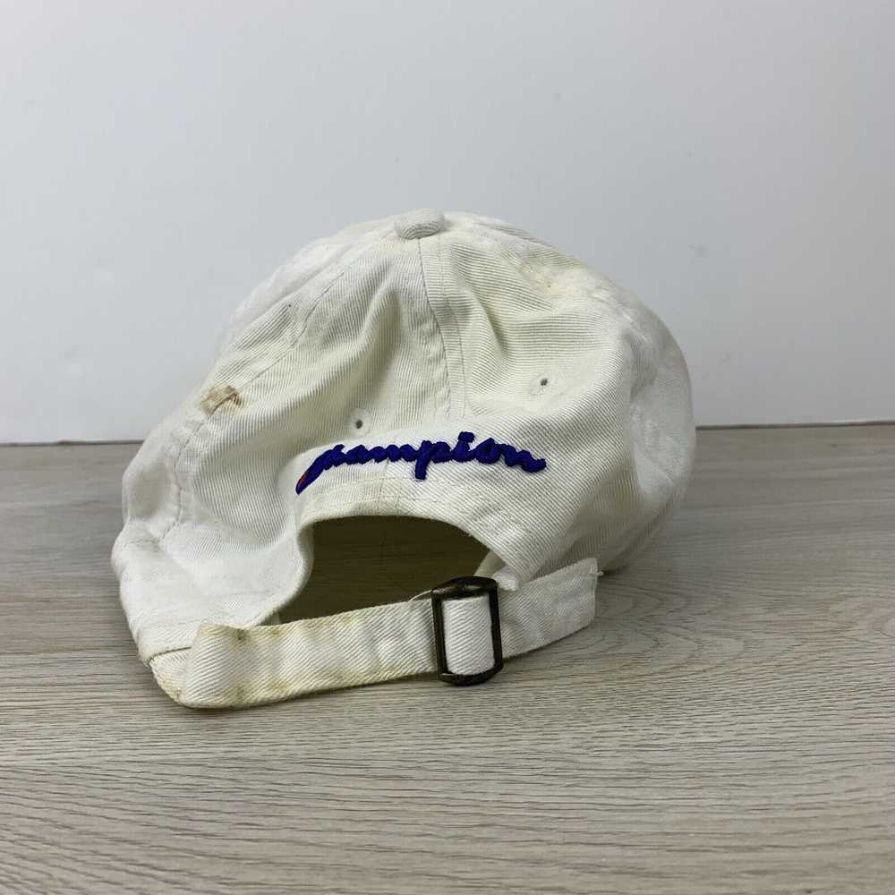 Champion Champion Brand Athletic Hat White Adjust… - image 3