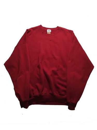 Jerzees 3XL Maroon Red Vintage 1990s Blank Sweater