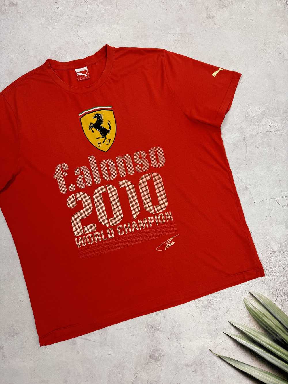 Ferrari × Puma × Racing Puma & Ferrari T-Shirt Fe… - image 4