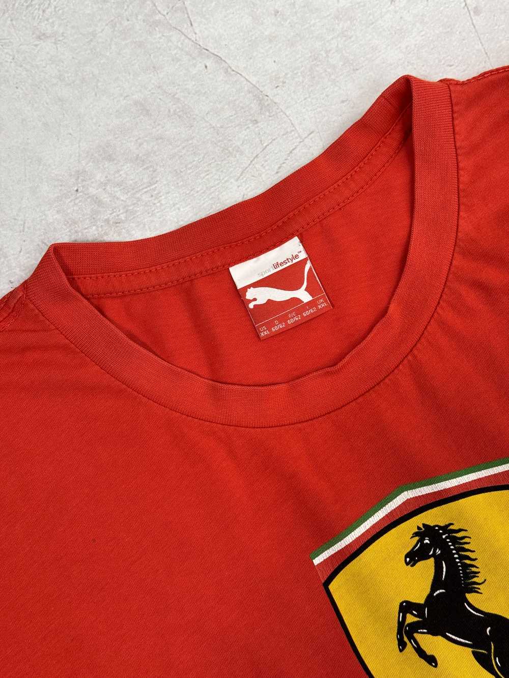 Ferrari × Puma × Racing Puma & Ferrari T-Shirt Fe… - image 5