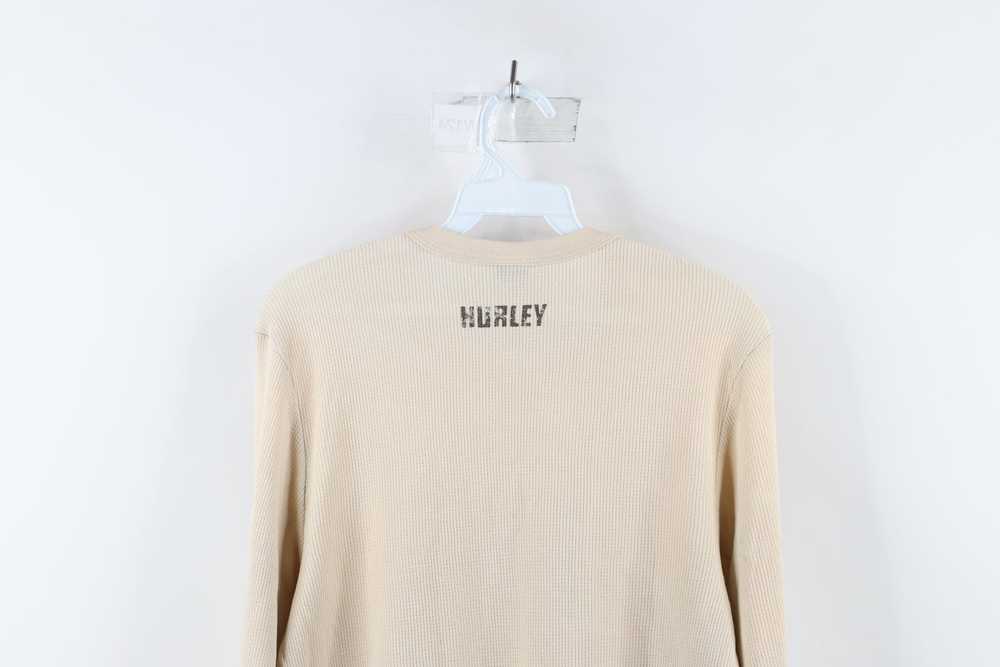 Hurley × Vintage Vintage Hurley Thermal Waffle Kn… - image 12