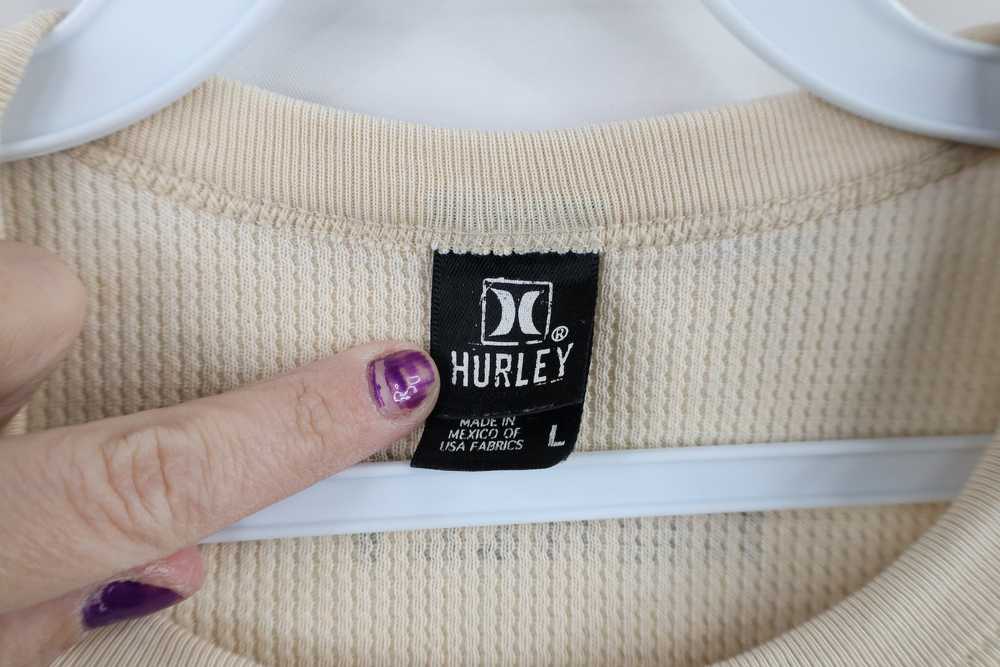 Hurley × Vintage Vintage Hurley Thermal Waffle Kn… - image 9