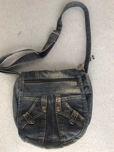 Designer × Japanese Brand Custom jeans sling beg - image 1