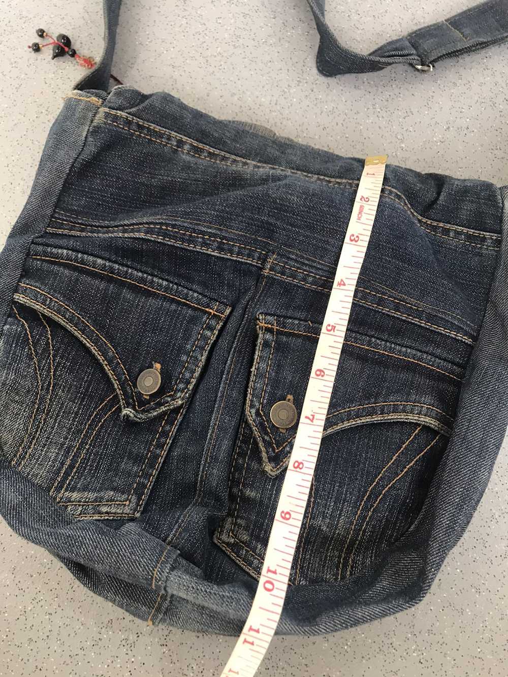 Designer × Japanese Brand Custom jeans sling beg - image 4