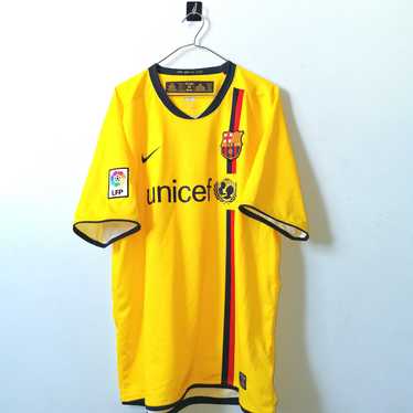 Nike FC BARCELONA SPAIN 2008 2009 2010 AWAY SHIRT 