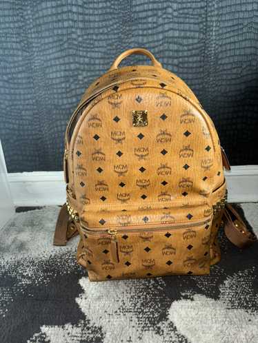 MCM Medium Stark Stud Embellished Backpack