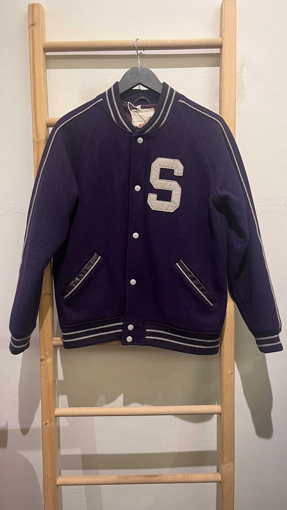 Supreme Supreme holy Trinity Varsity Jacket - Gem