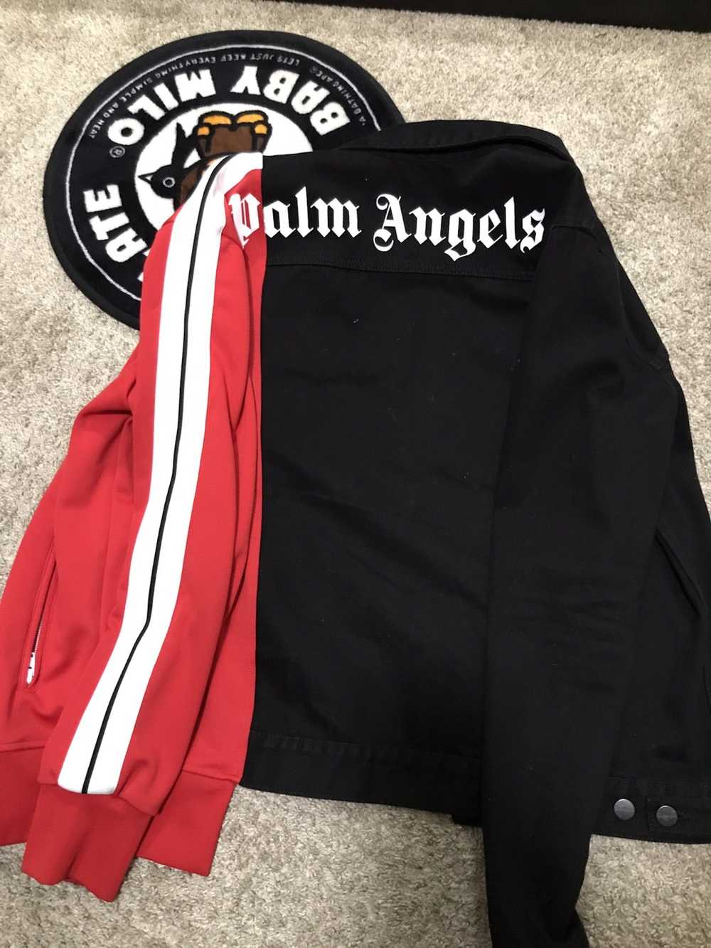 Palm Angels Palm Angels Denim Track jacket - image 6